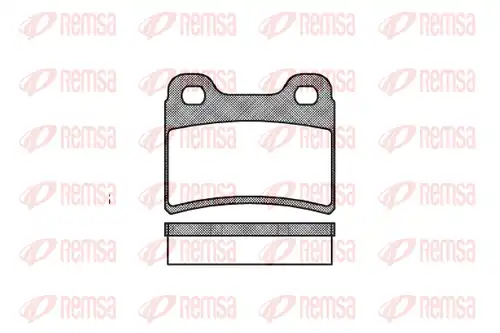 накладки REMSA 0417.00