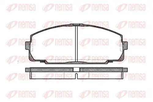 накладки REMSA 0421.00