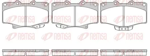 накладки REMSA 0429.14