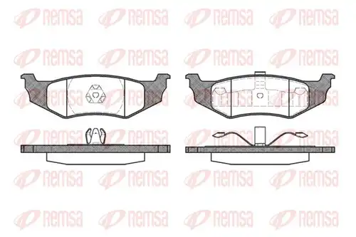 накладки REMSA 0482.40