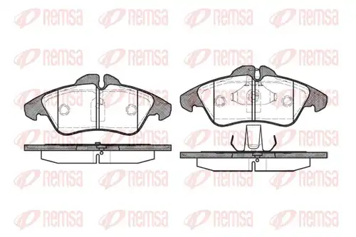 накладки REMSA 0578.00