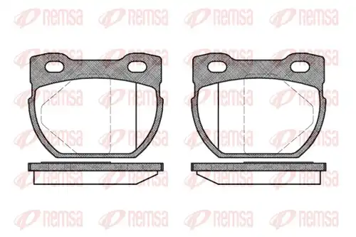 накладки REMSA 0584.00