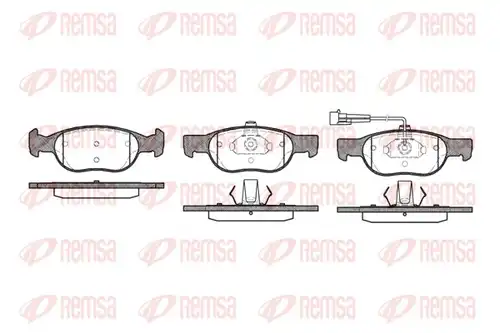 накладки REMSA 0588.11