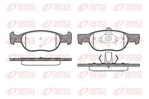 накладки REMSA 0588.20