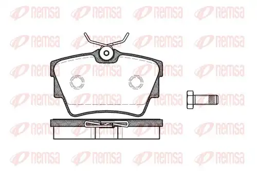 накладки REMSA 0591.10