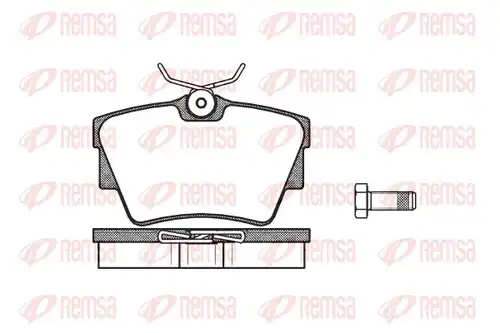 накладки REMSA 0591.30