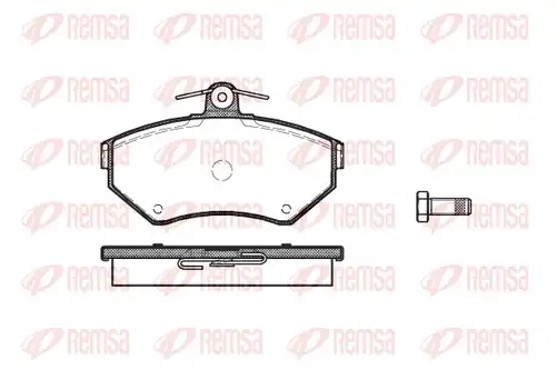 накладки REMSA 0631.10