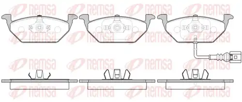 накладки REMSA 0633.41