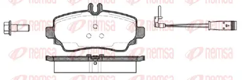 накладки REMSA 0650.22