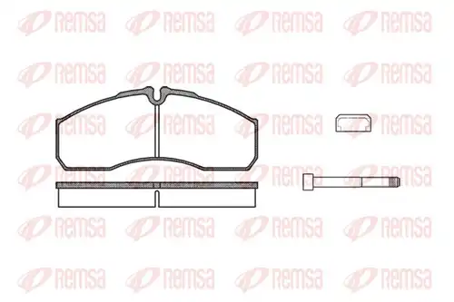 накладки REMSA 0651.86