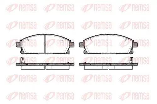 накладки REMSA 0674.12