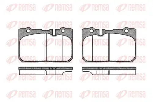 накладки REMSA 0679.00