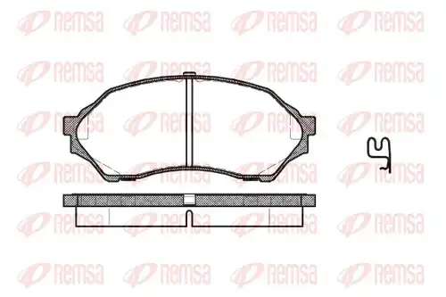 накладки REMSA 0699.00