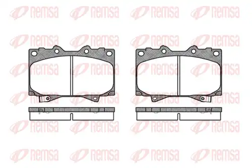 накладки REMSA 0707.04