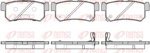 накладки REMSA 0746.42