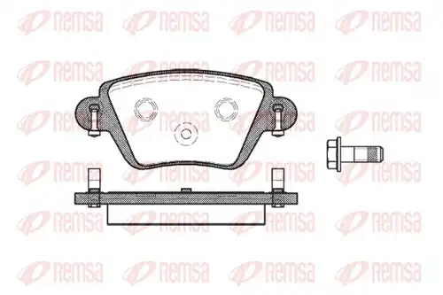 накладки REMSA 0777.10