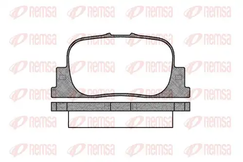 накладки REMSA 0801.00