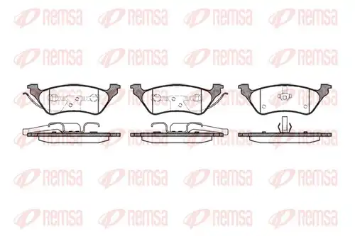 накладки REMSA 0811.00