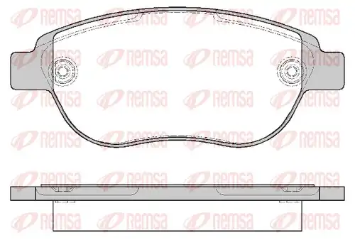 накладки REMSA 0841.00