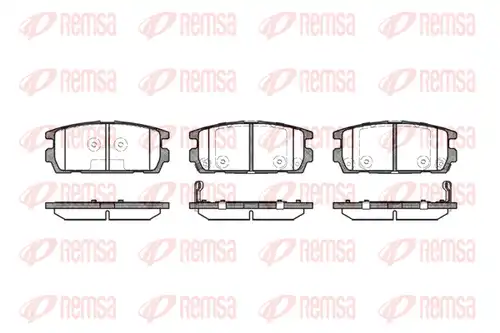 накладки REMSA 0877.02