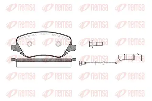 накладки REMSA 0879.02