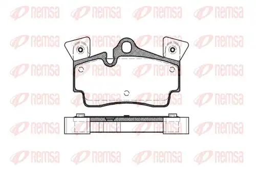 накладки REMSA 0996.10