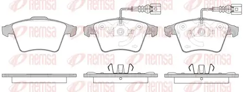 накладки REMSA 1045.22