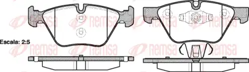 накладки REMSA 1052.10