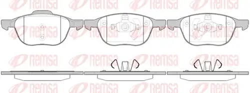 накладки REMSA 1082.00