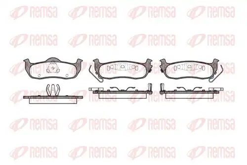 накладки REMSA 1106.02