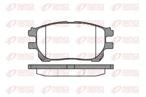 накладки REMSA 1143.00