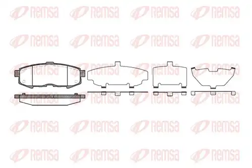 накладки REMSA 1160.00