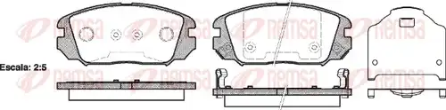 накладки REMSA 1204.02