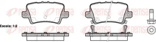 накладки REMSA 1206.02