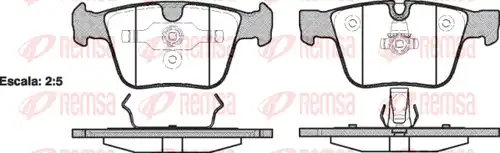 накладки REMSA 1216.00