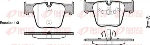 накладки REMSA 1218.00