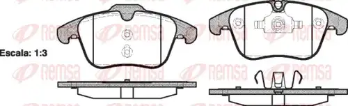 накладки REMSA 1219.00