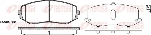 накладки REMSA 1225.02