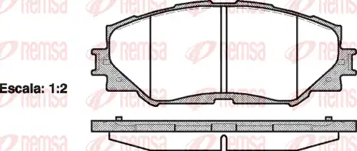 накладки REMSA 1232.00