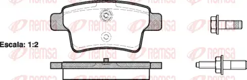 накладки REMSA 1241.00