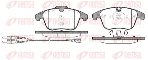 накладки REMSA 1249.01