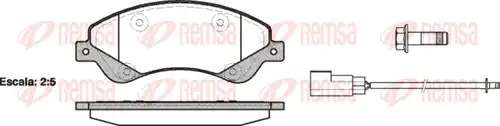 накладки REMSA 1251.02