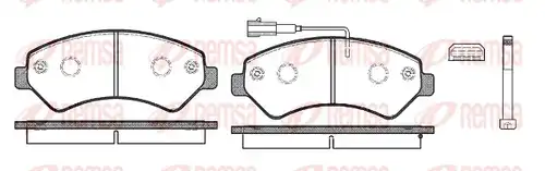 накладки REMSA 1275.12