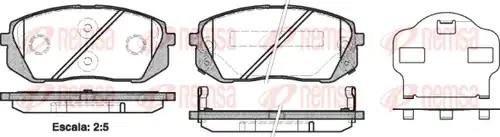 накладки REMSA 1302.02