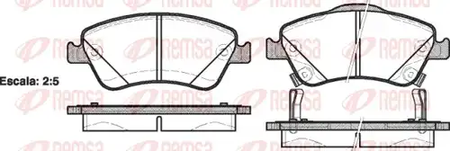 накладки REMSA 1310.02