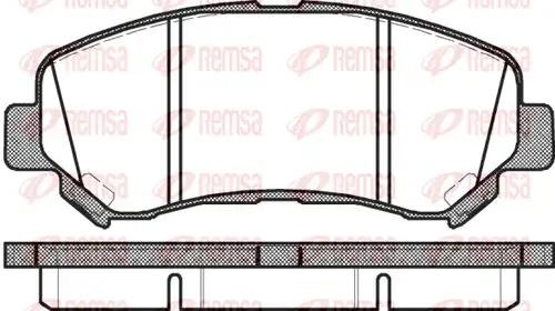 накладки REMSA 1318.00