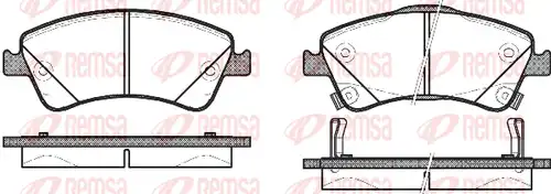 накладки REMSA 1341.02