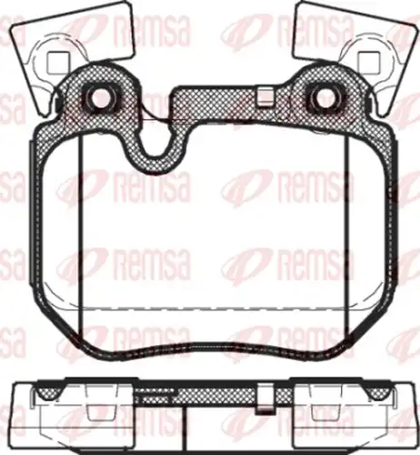 накладки REMSA 1373.00