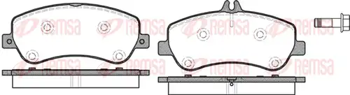 накладки REMSA 1377.00