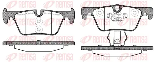 накладки REMSA 1476.00